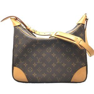 Boulogne PM 30 Shoulder Bag Monogram Canvas Shoulder Bag